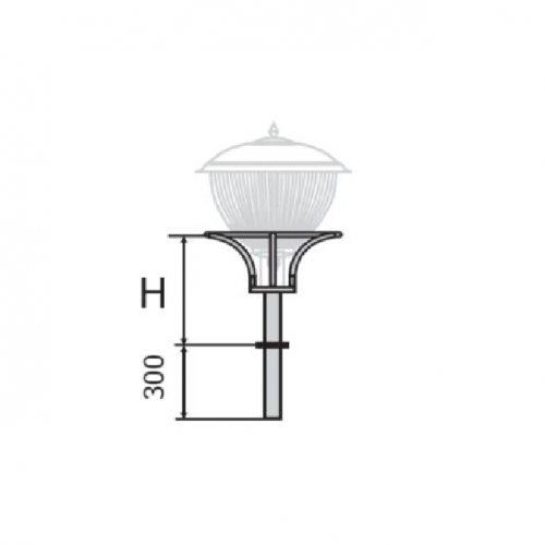 К54-1,0-0-5 кронштейн однорожковый
