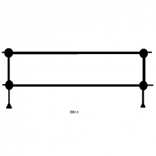Перильные ограждения ПО-1